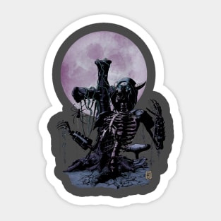 Skeleton Warrior Sticker